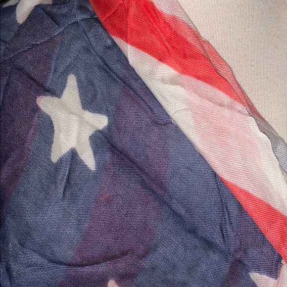 New Aeropostale Fourth 4th of July scarf wrap - Picture 3 of 7